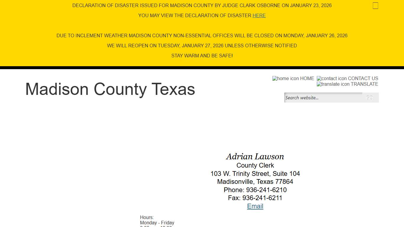 Madison County, Texas